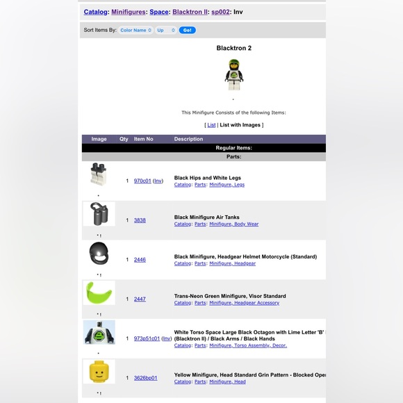 Lego Blacktron 2 Sp002 - Picture 6 of 7